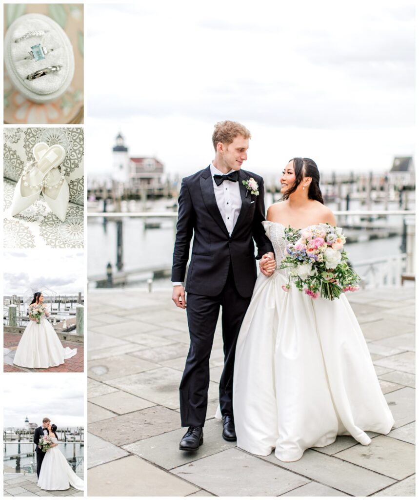 Spring wedding at Saybrook Point Resort and Marina in Connecticut