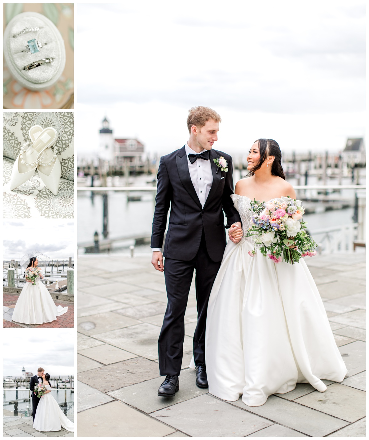 Spring wedding at Saybrook Point Resort and Marina in Connecticut